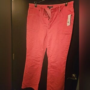 Flare sz 16 coral pants